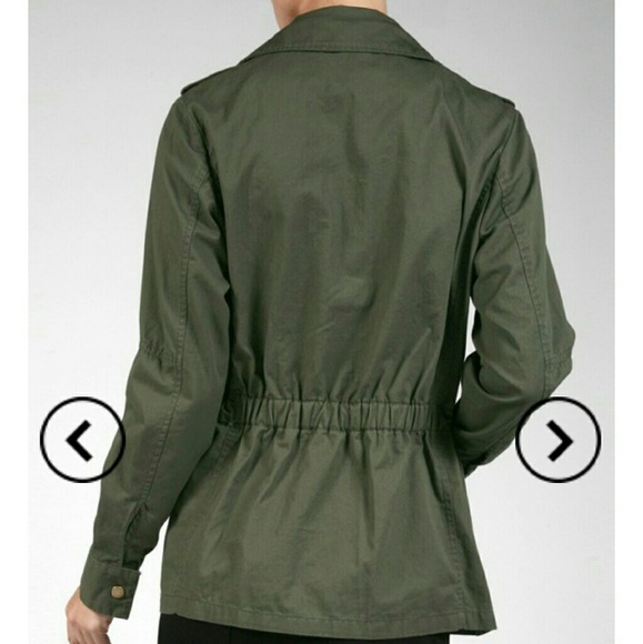 Olive utility jacket. Sale! Last one. - Picture 2 of 4
